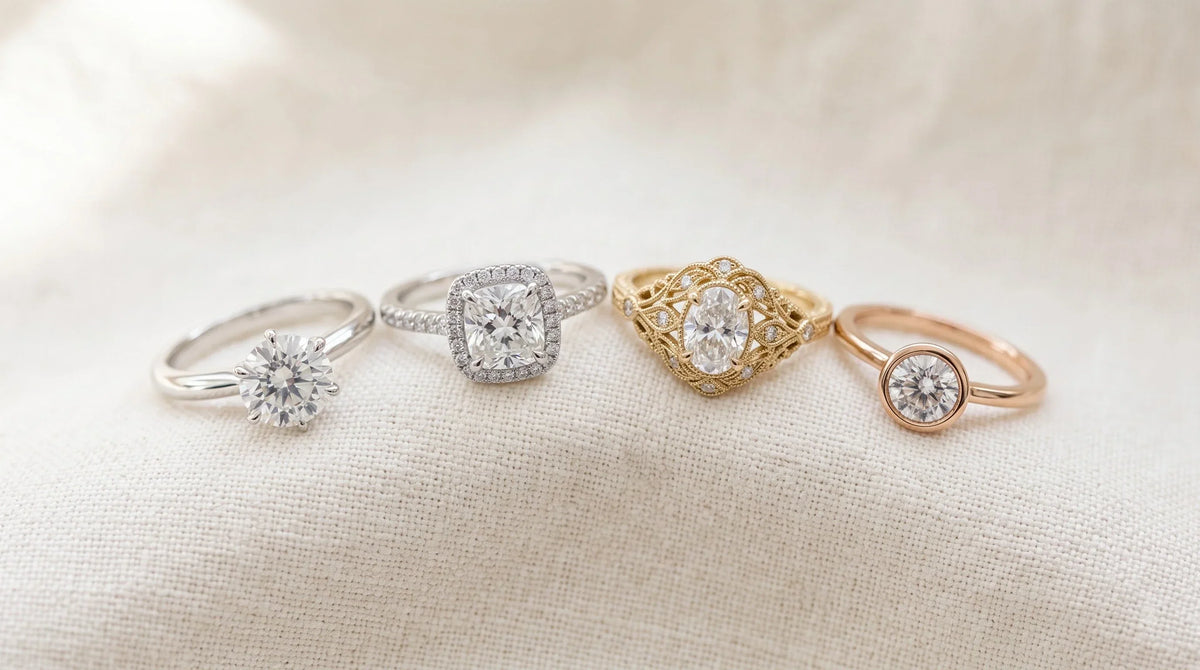 Types of Engagement Rings: A Complete Guide to Styles, Settings & Designs