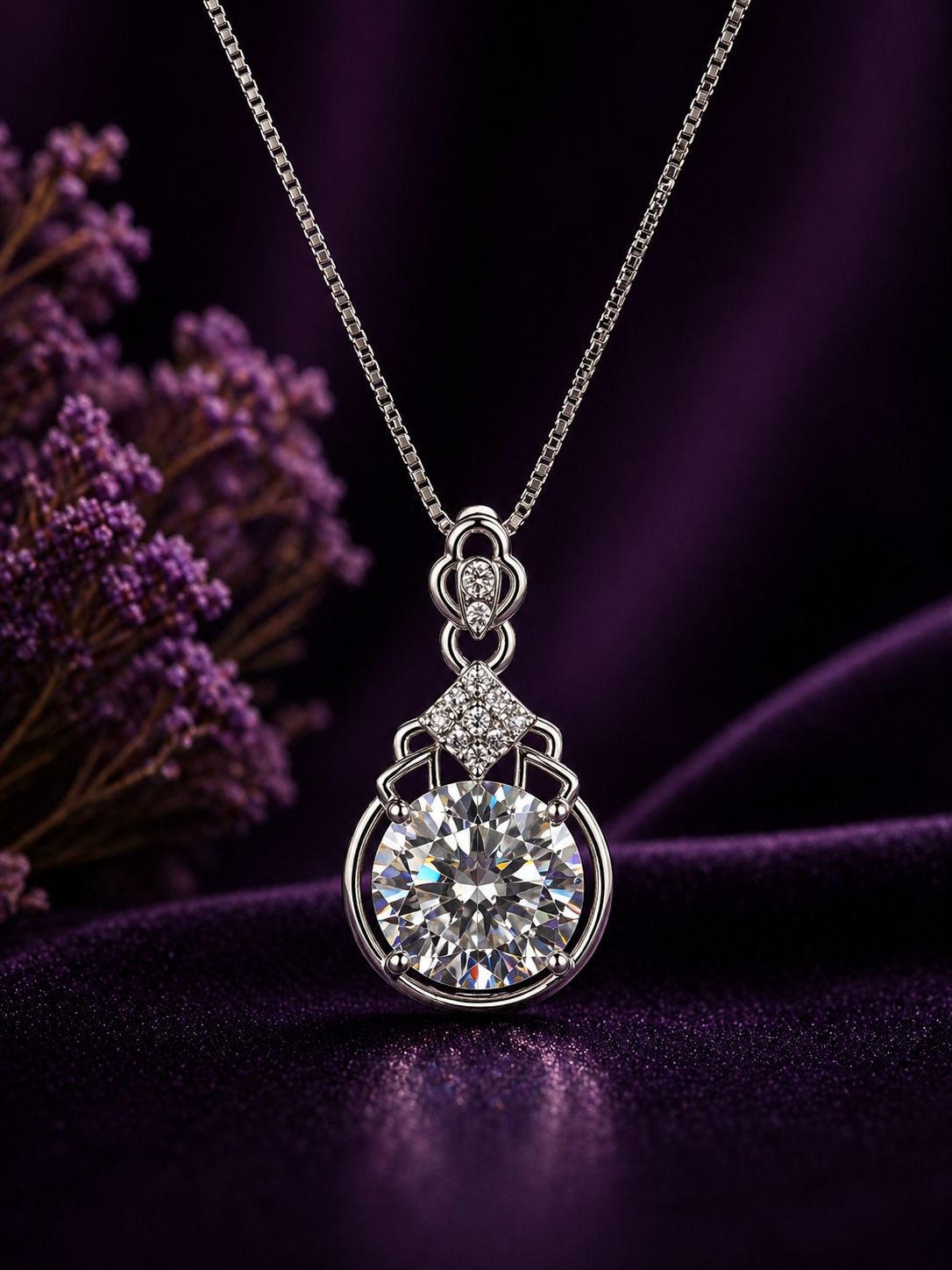 Moissanite Pendants