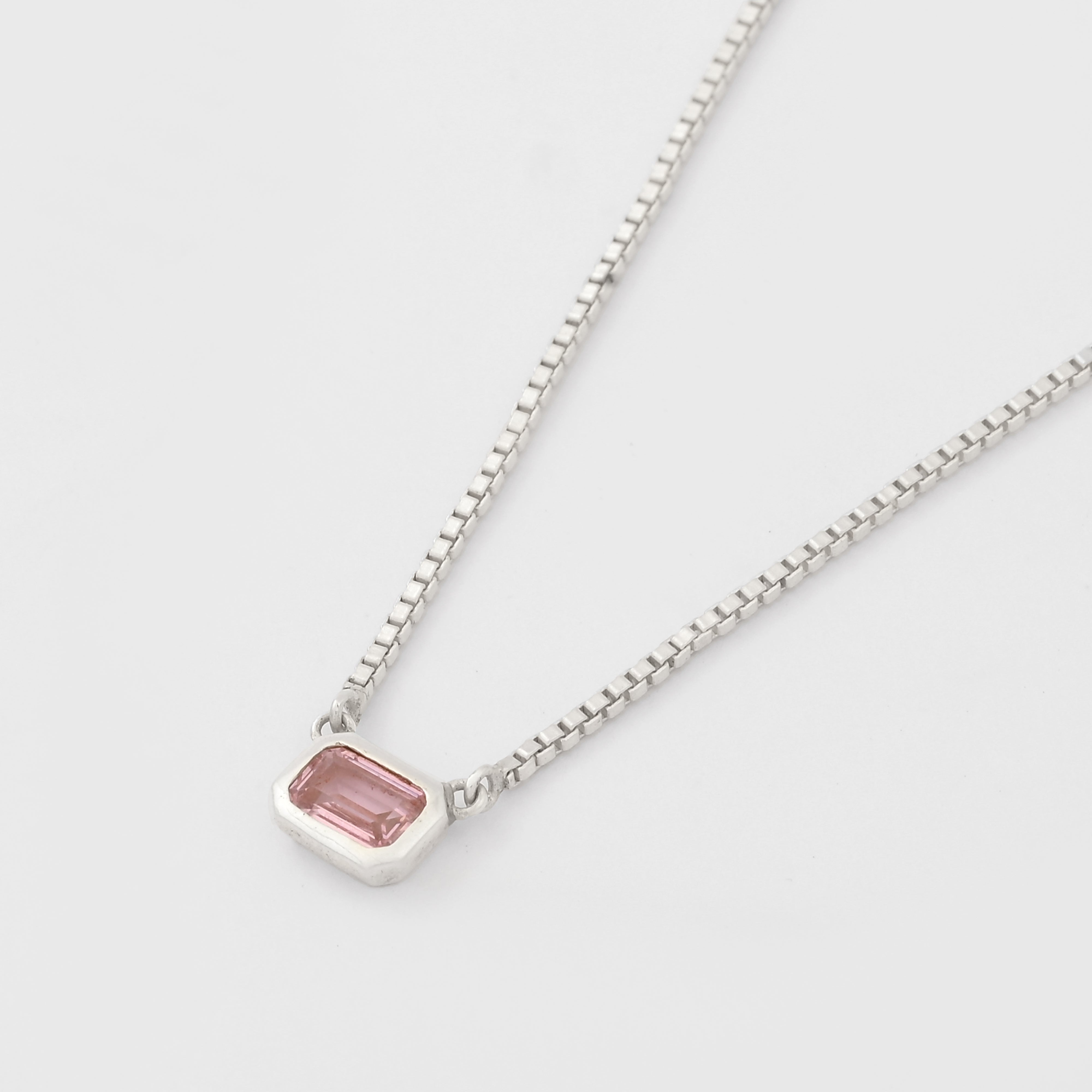 Fire Opal Solitaire Pendant Necklace (Copy)