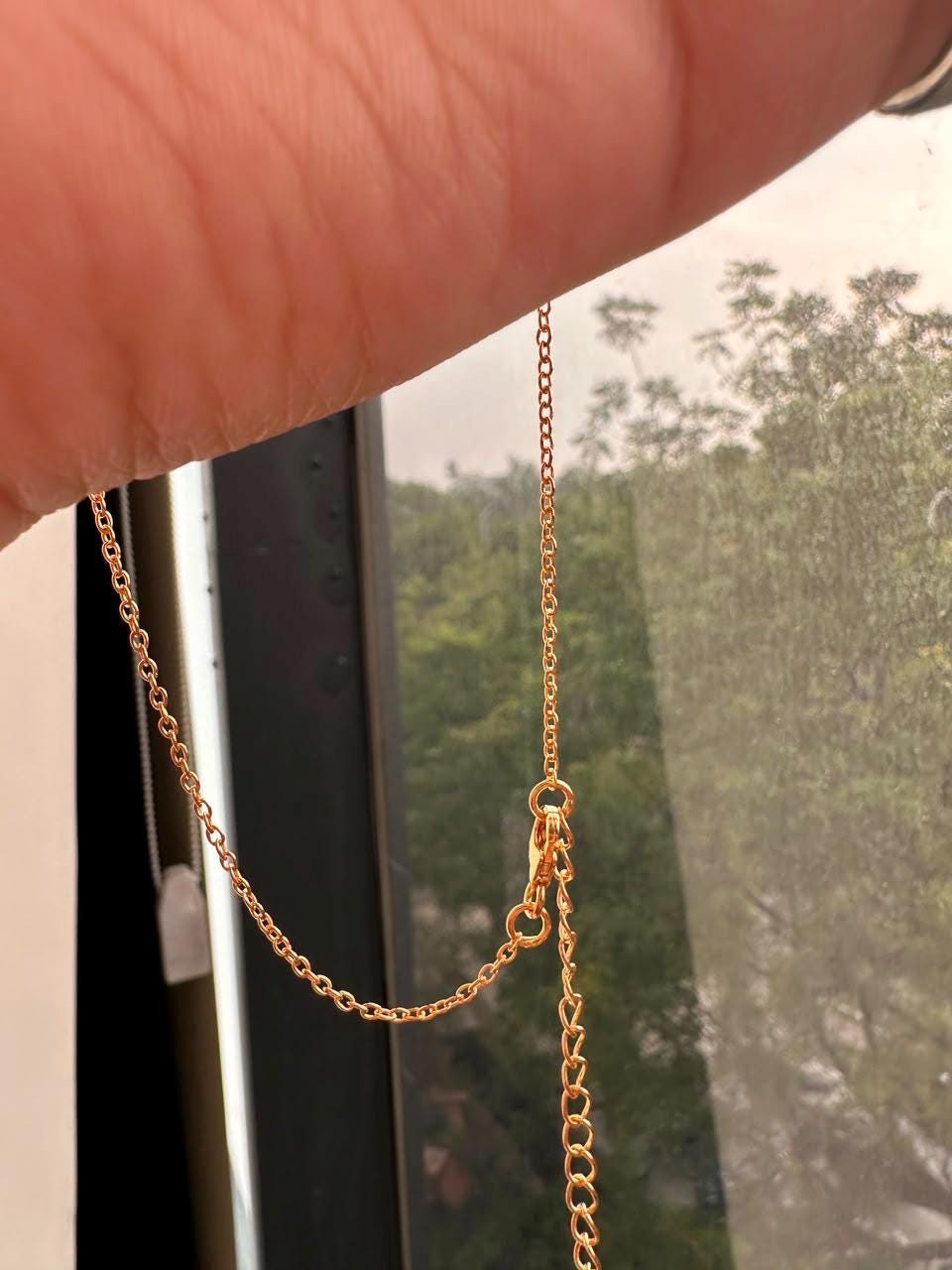 Turquoise Cross Pendant | 14K Yellow Gold Necklace | Jewelry Gift for Her or Him
