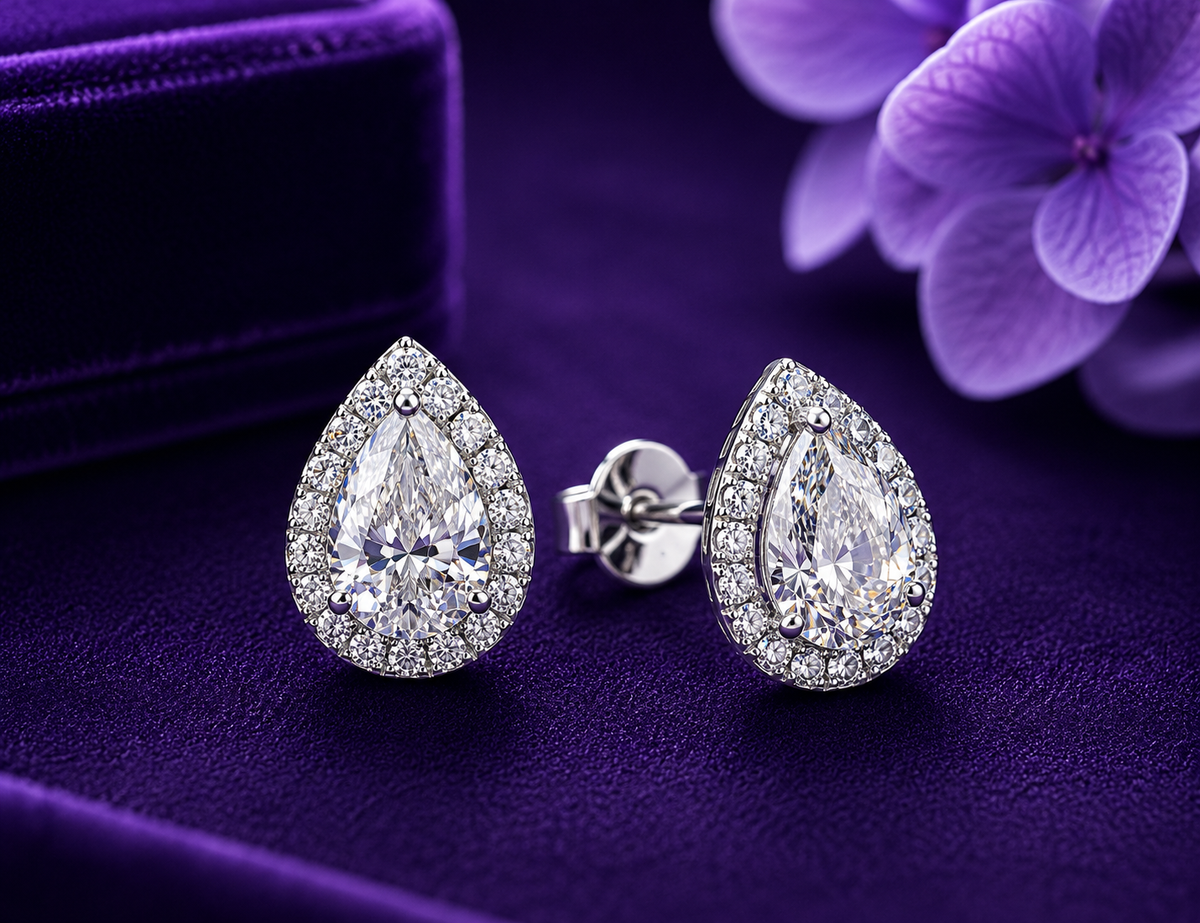 Moissanite Earrings