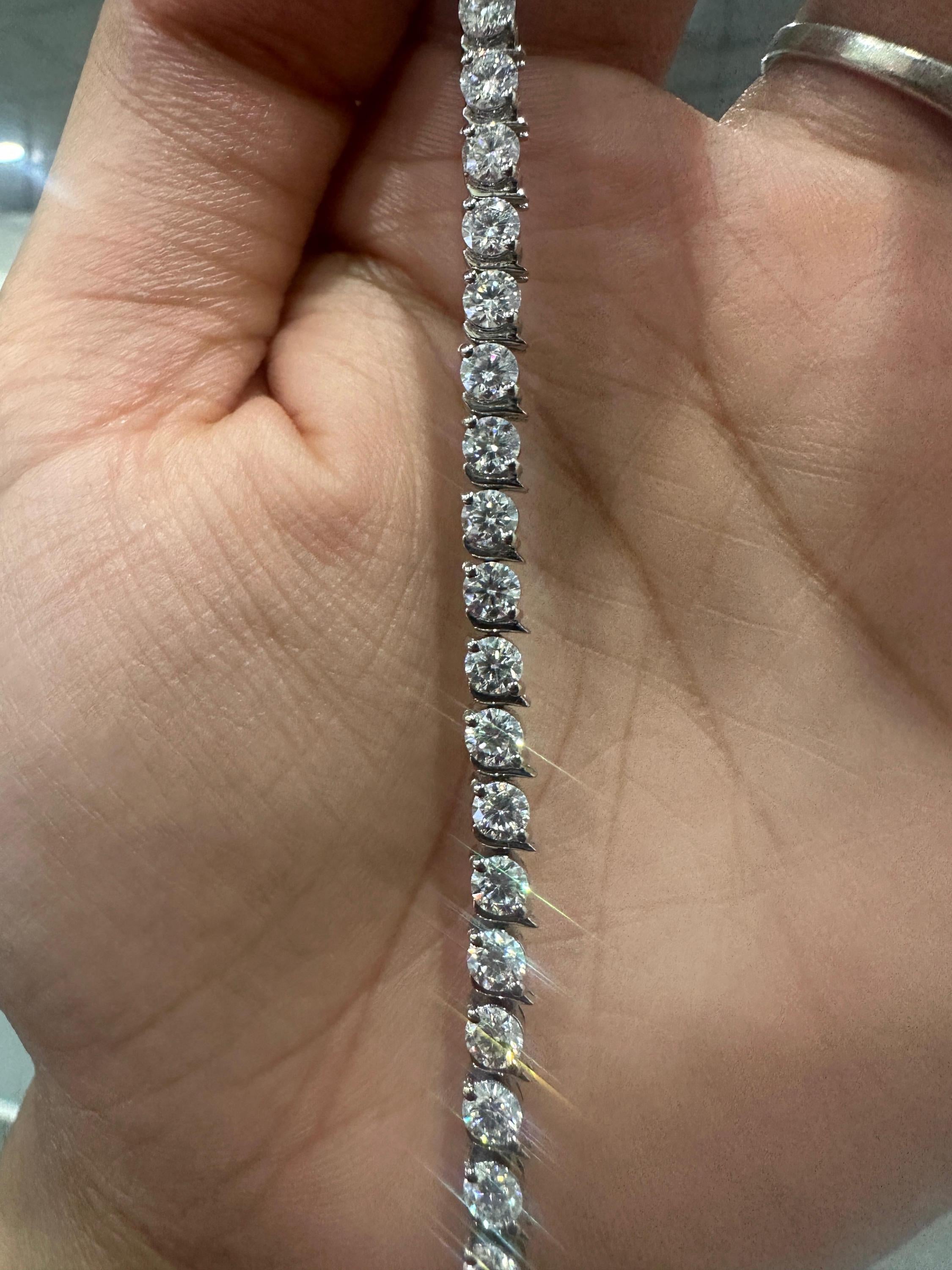 Custom Tennis Bracelet for Gift 925 Sterling Silver | Everyday wear Luxury Bracelet